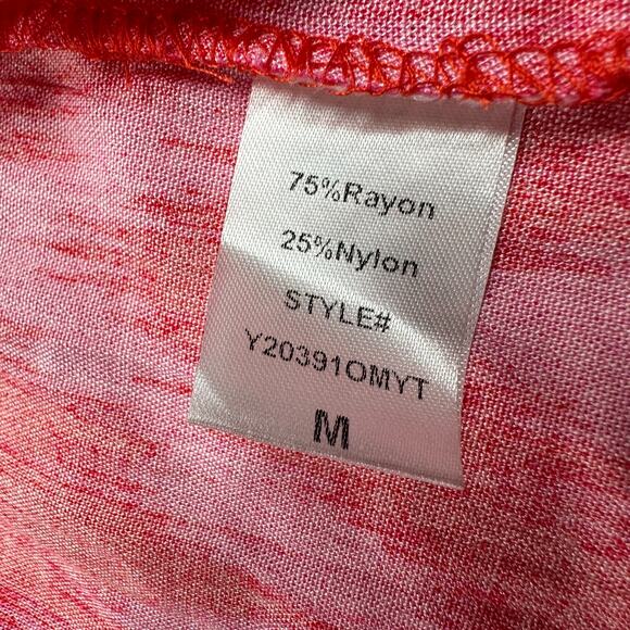 Pomander Place Dress Womens Medium Pink Kenzo Ikat Chevron Tiered Long Sleeve - Picture 6 of 11